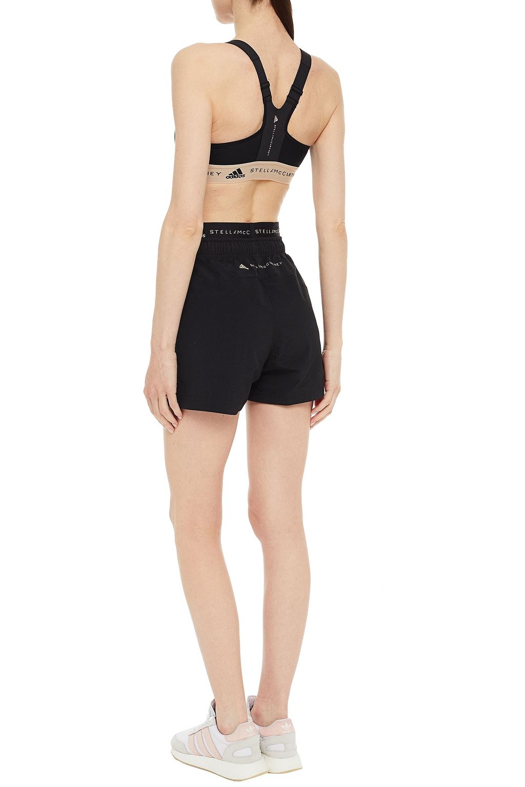 ADIDAS BY STELLA MCCARTNEY 메쉬 패널 스트레치 스포츠 브라