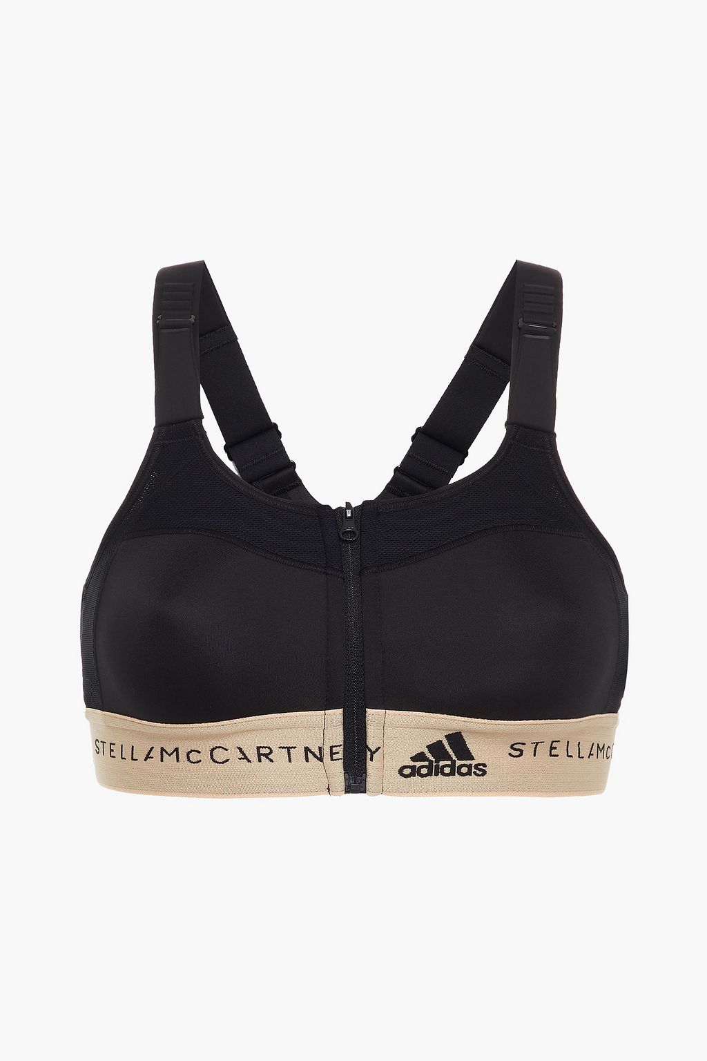 ADIDAS BY STELLA MCCARTNEY Mesh-paneled stretch sports bra