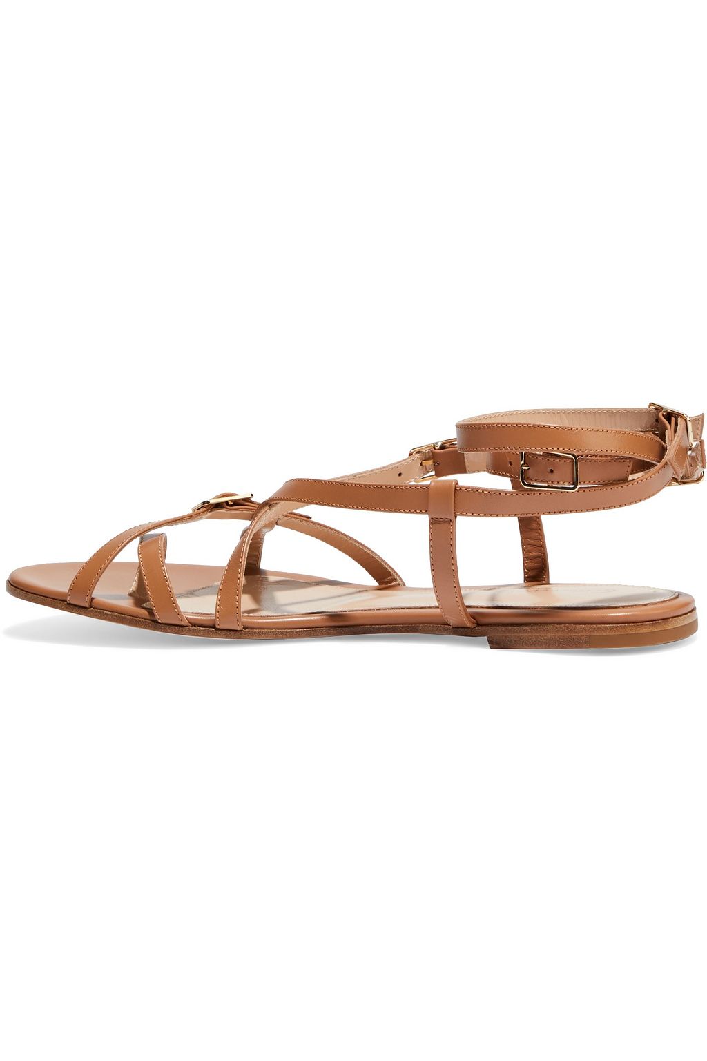 GIANVITO ROSSI Cassandra buckled leather sandals