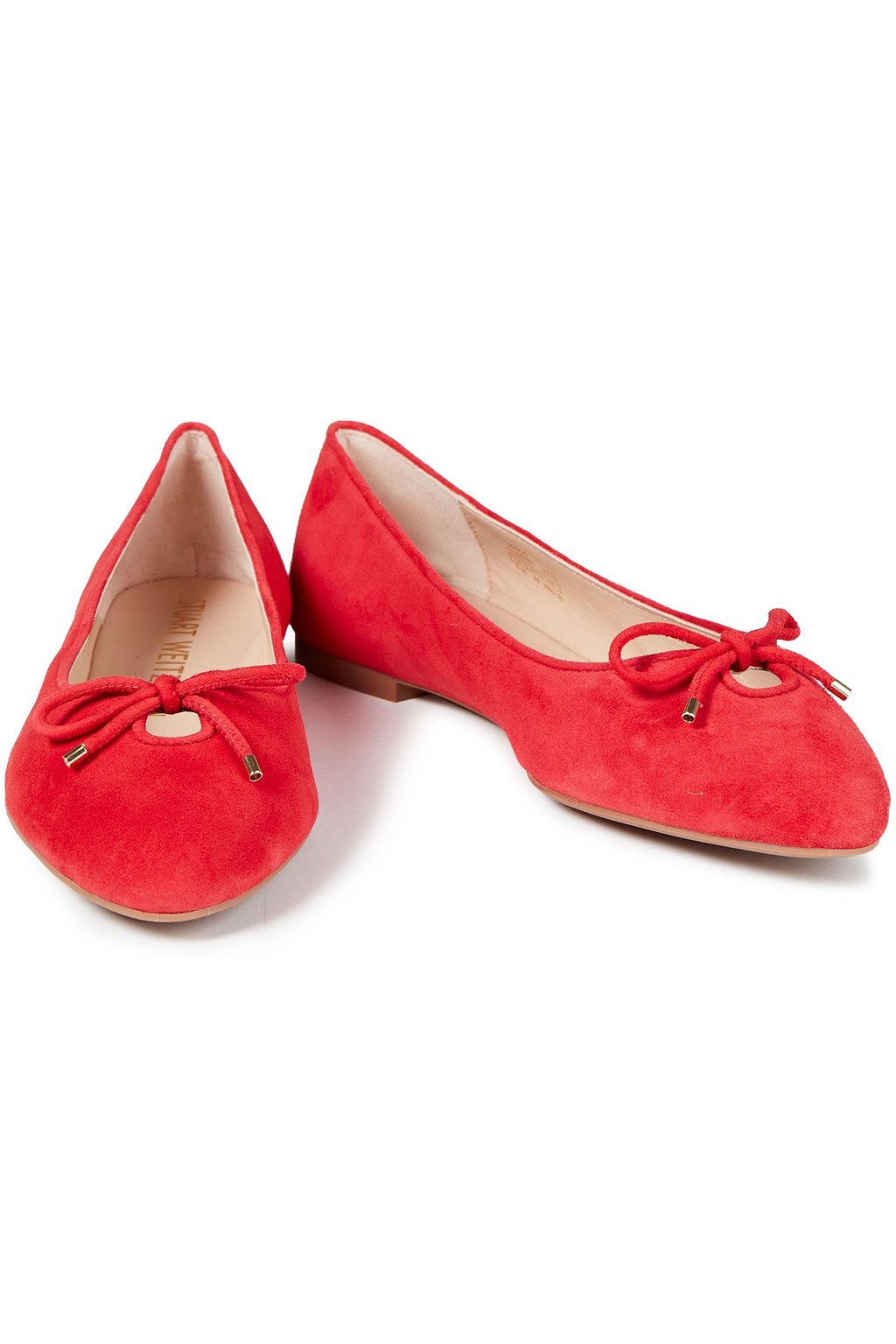 stuart weitzman gabby bow flat