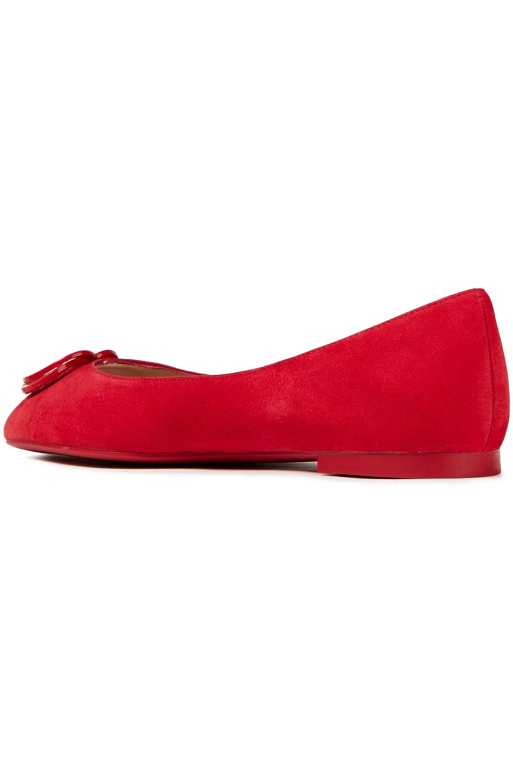 STUART WEITZMAN Adeliza Tonal suede ballet flats