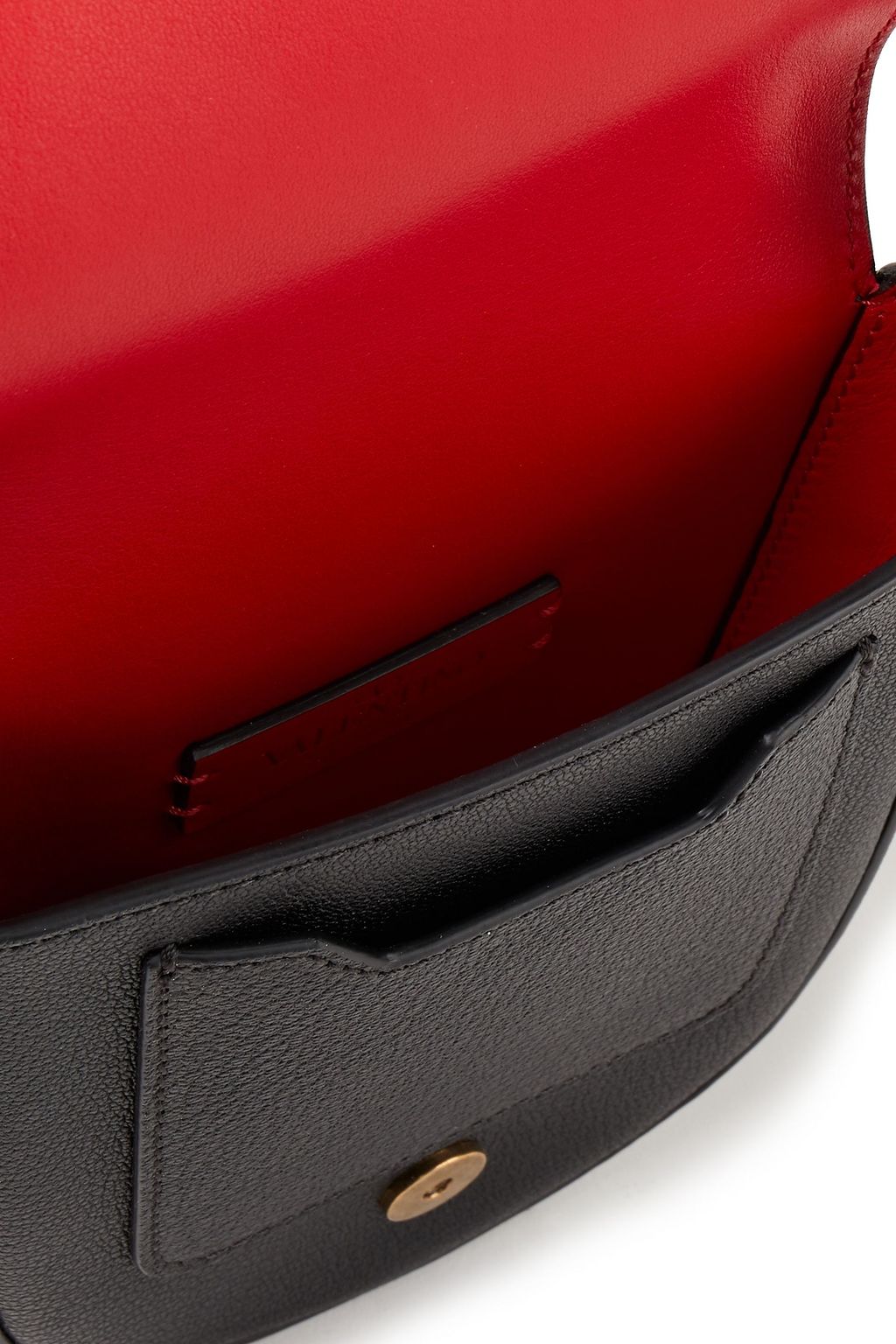 VALENTINO GARAVANI VRING pebbled-leather shoulder bag