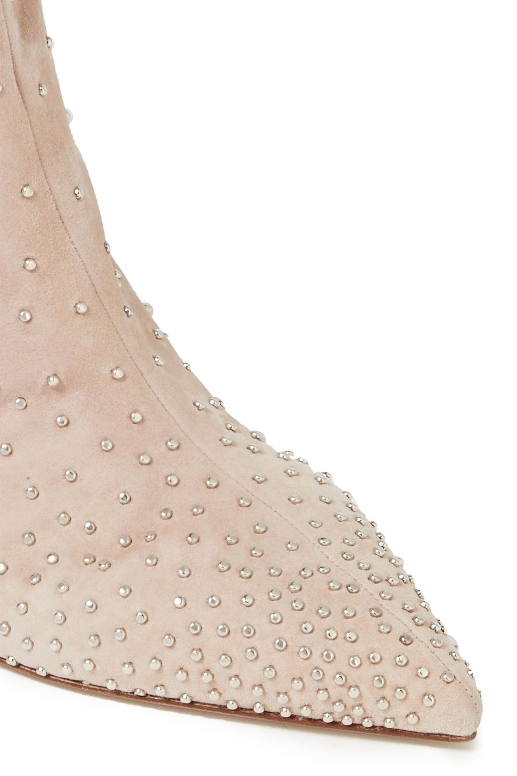 VALENTINO GARAVANI Studded suede ankle boots