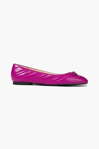 stuart weitzman quilted flats