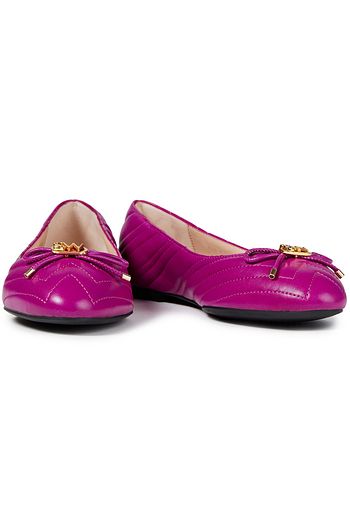 stuart weitzman quilted flats