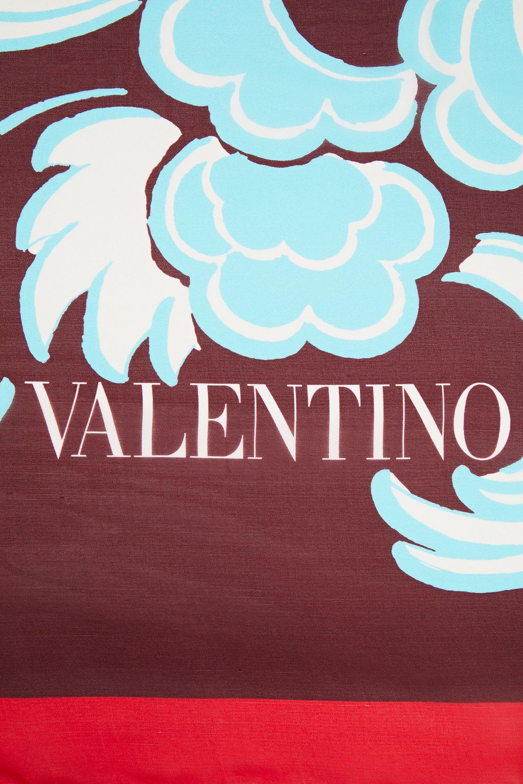 VALENTINO GARAVANI Printed silk scarf