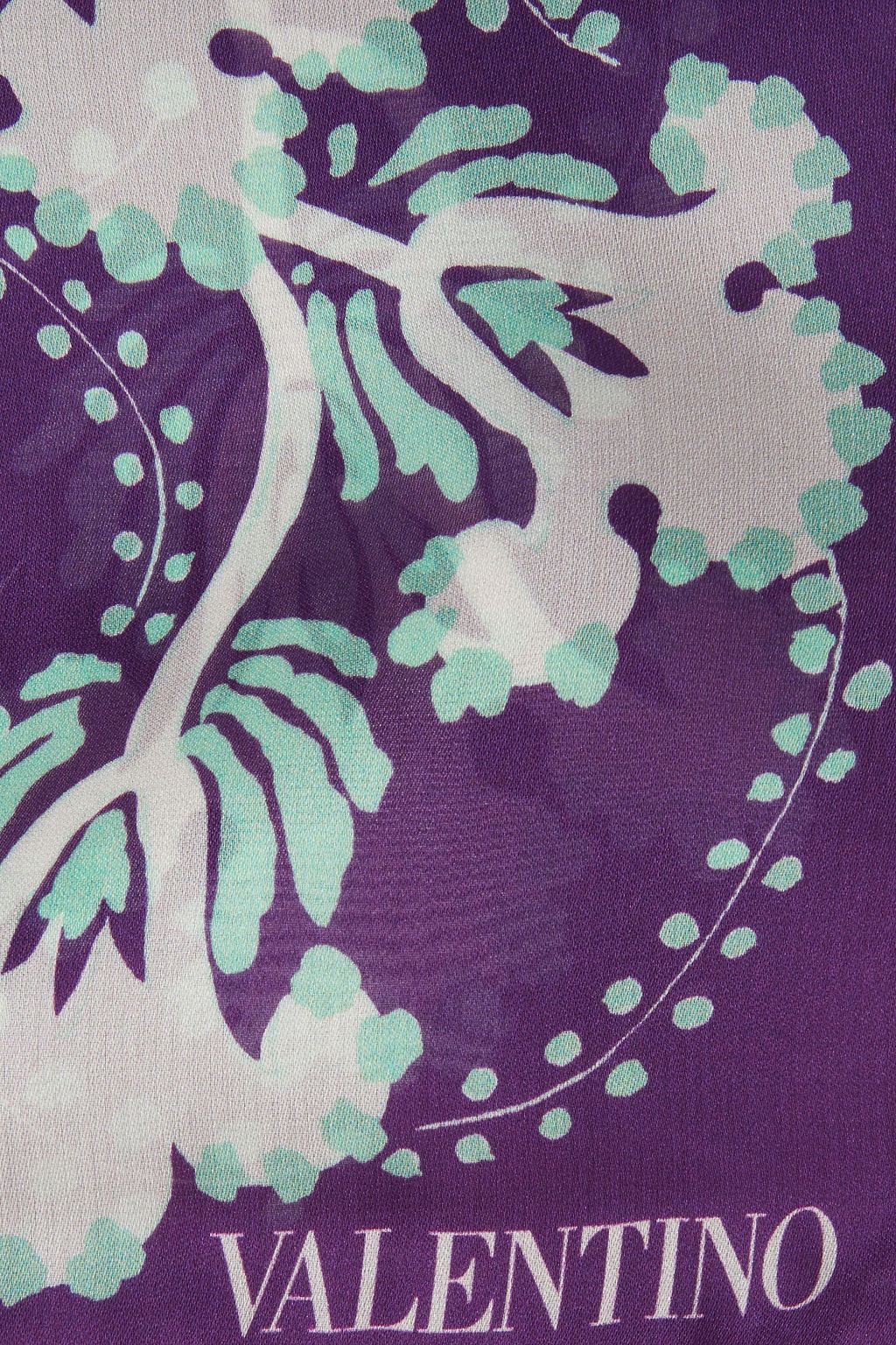 VALENTINO GARAVANI Printed silk scarf
