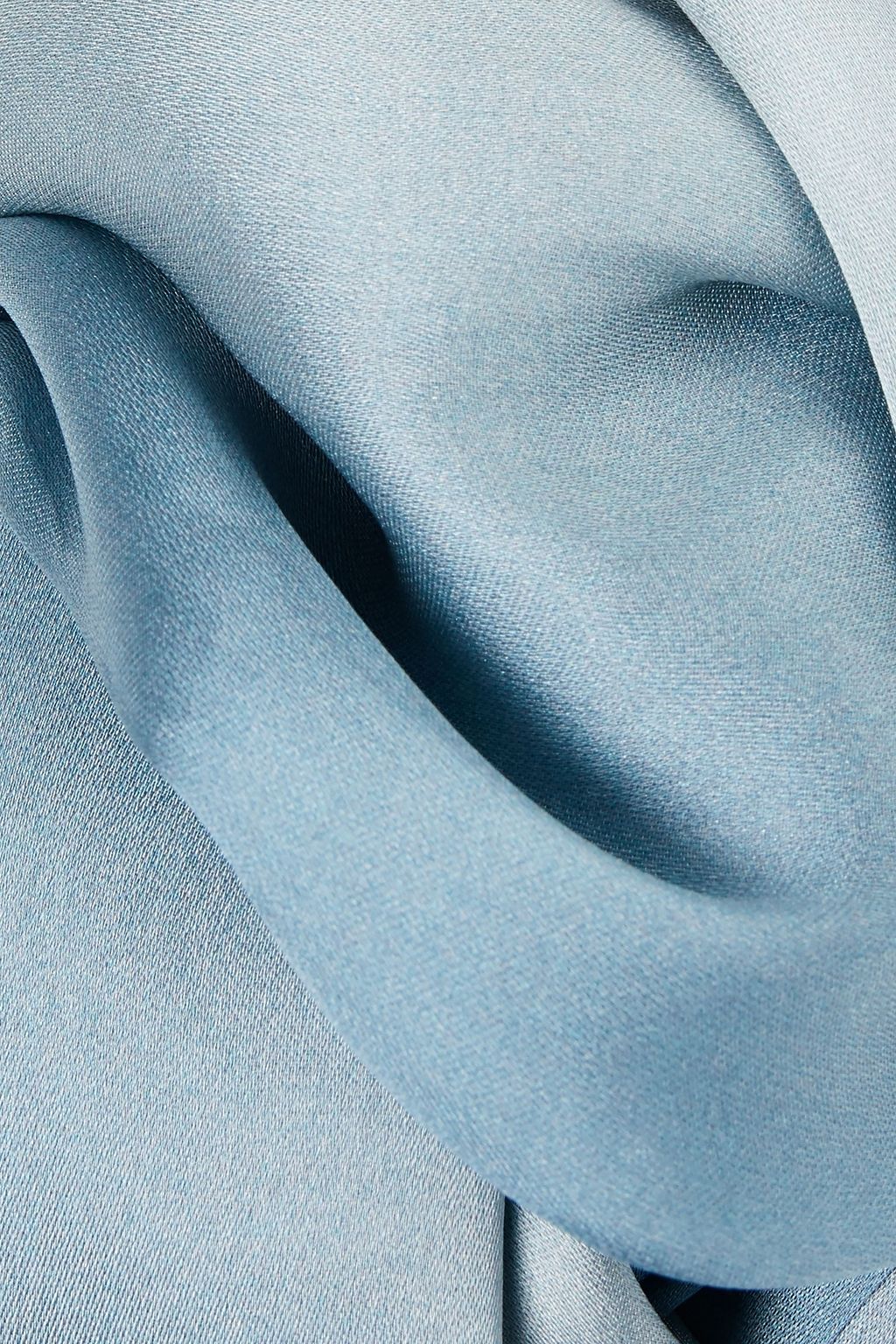 VALENTINO GARAVANI Frayed silk scarf