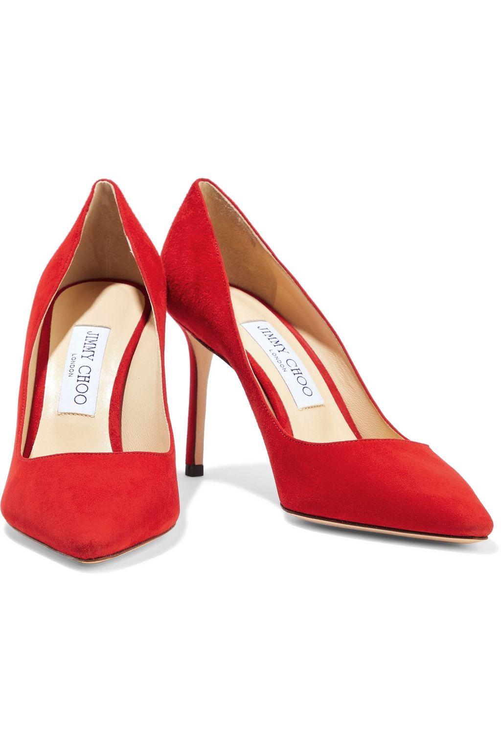 JIMMY CHOO Romy 85 suede pumps