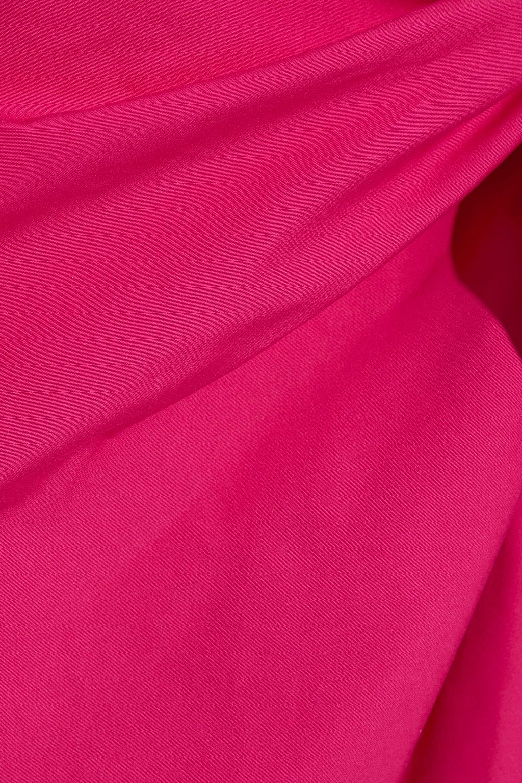 MARNI Wrap-effect knotted cotton-poplin midi skirt
