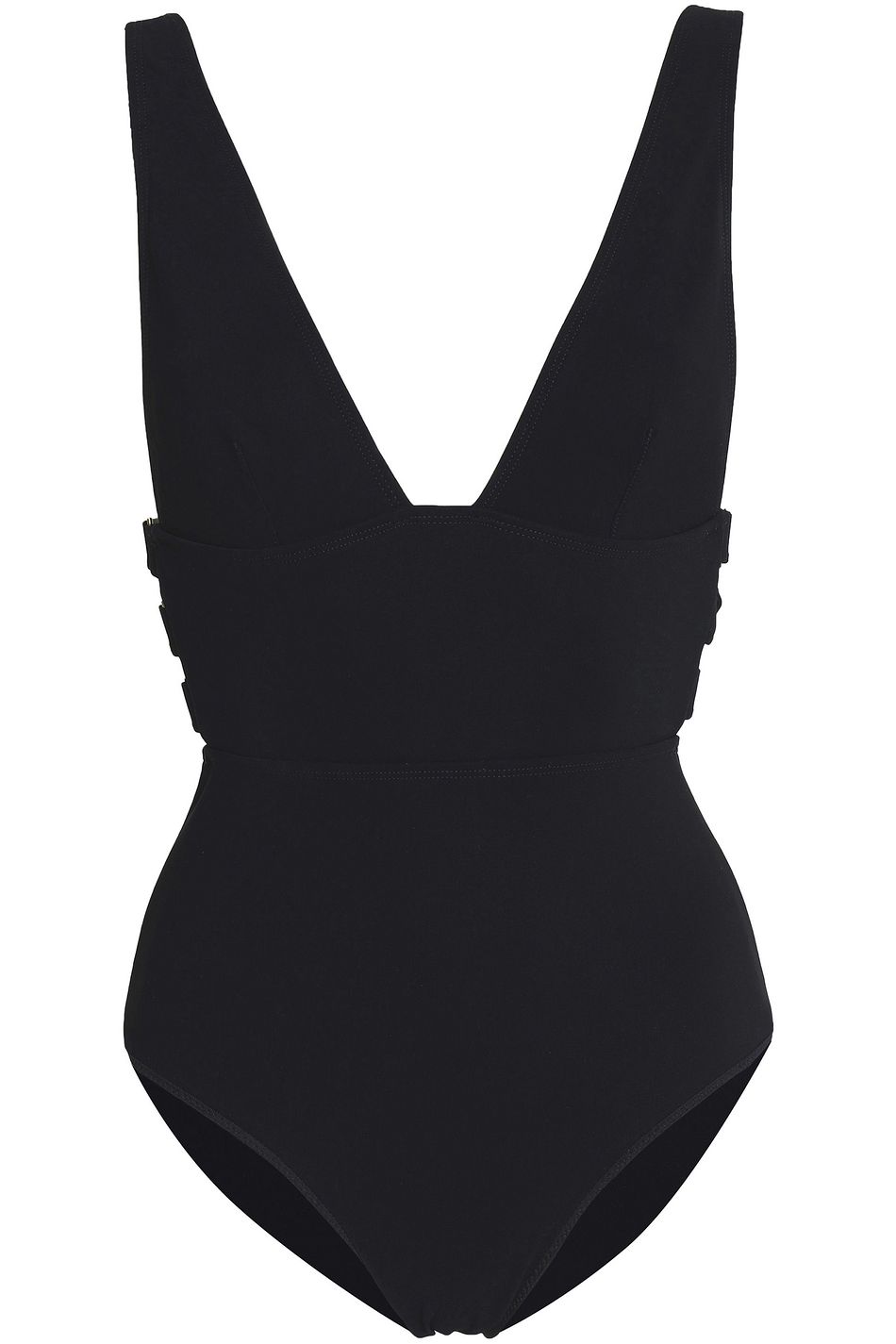 black embellished swimsuit