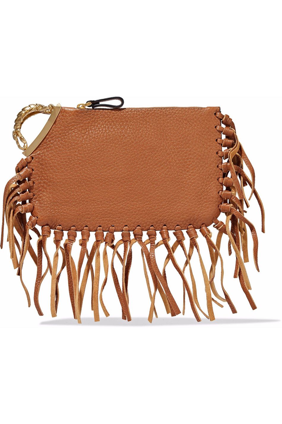 fringe valentino clutch bag