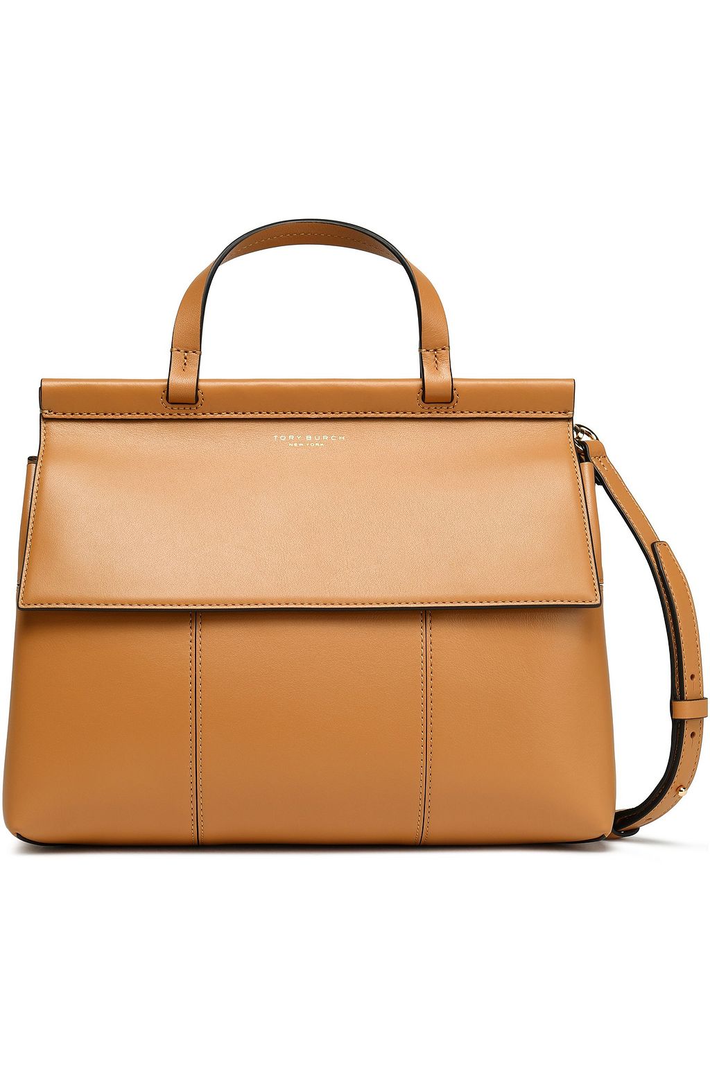 tory burch block t leather tote