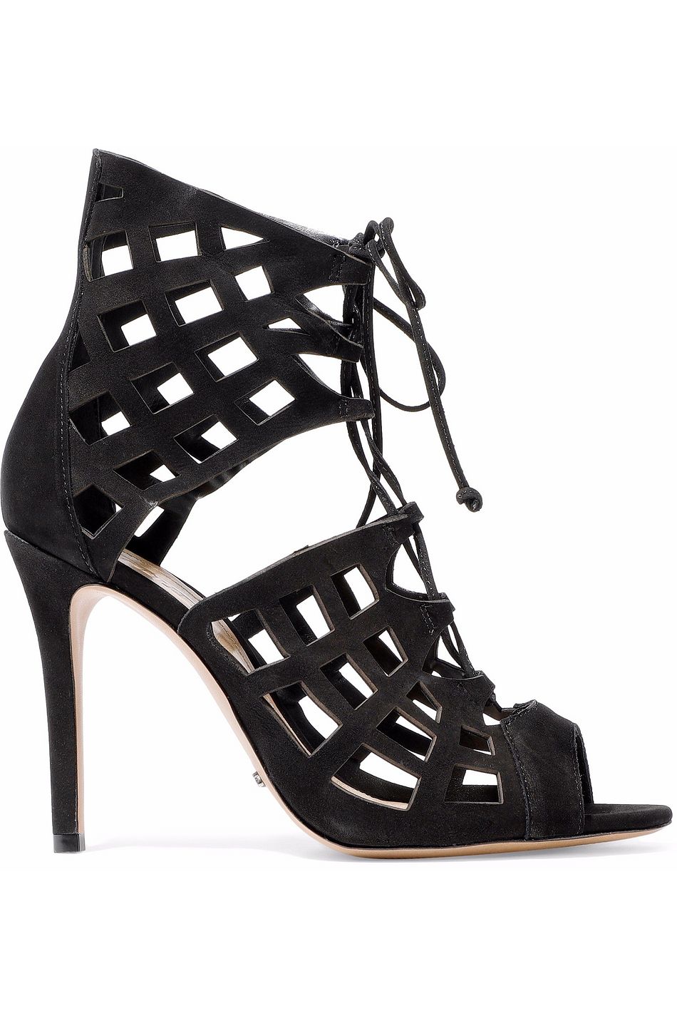 schutz lace up heels