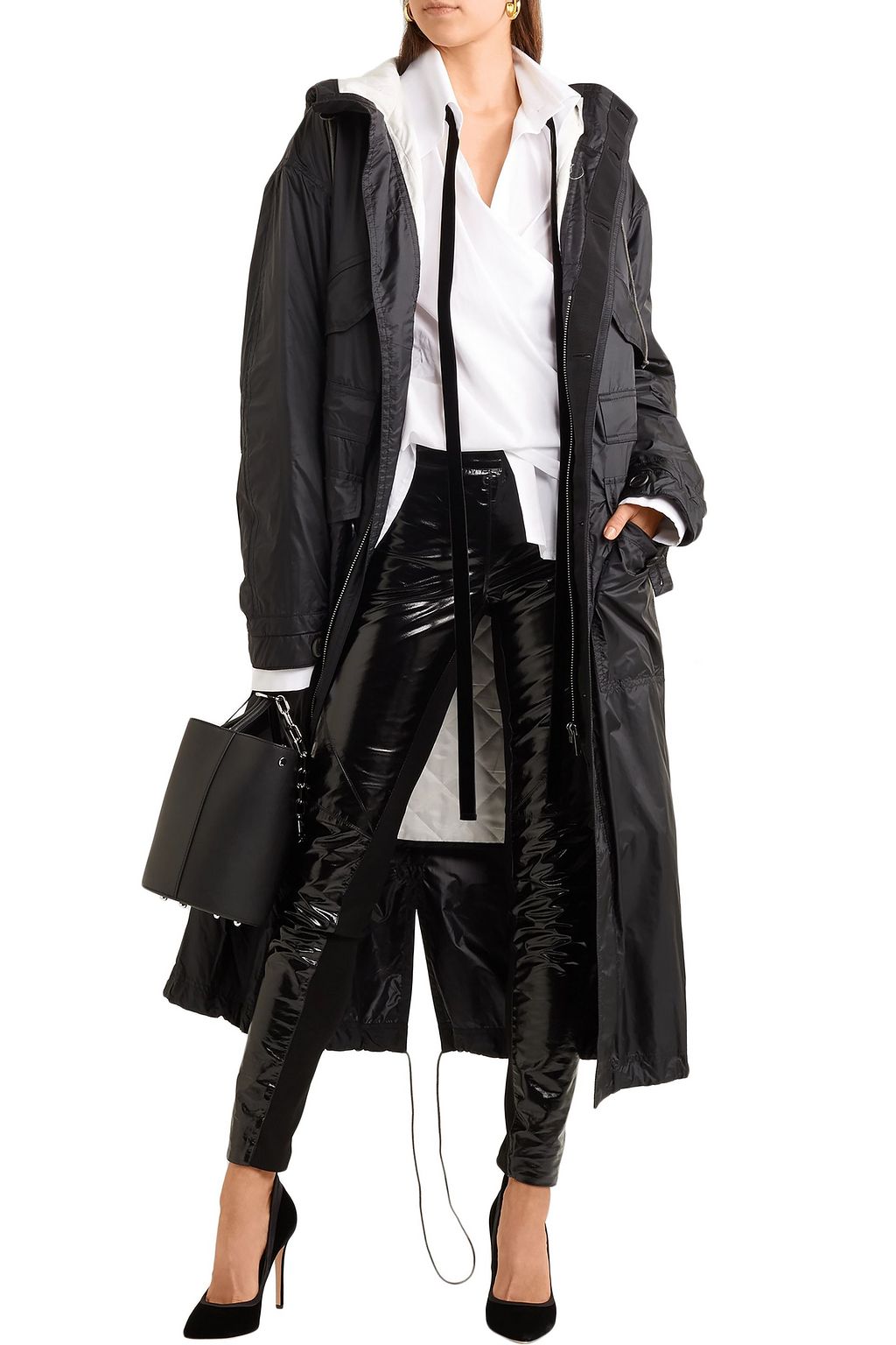 HAIDER ACKERMANN Hooded shell parka
