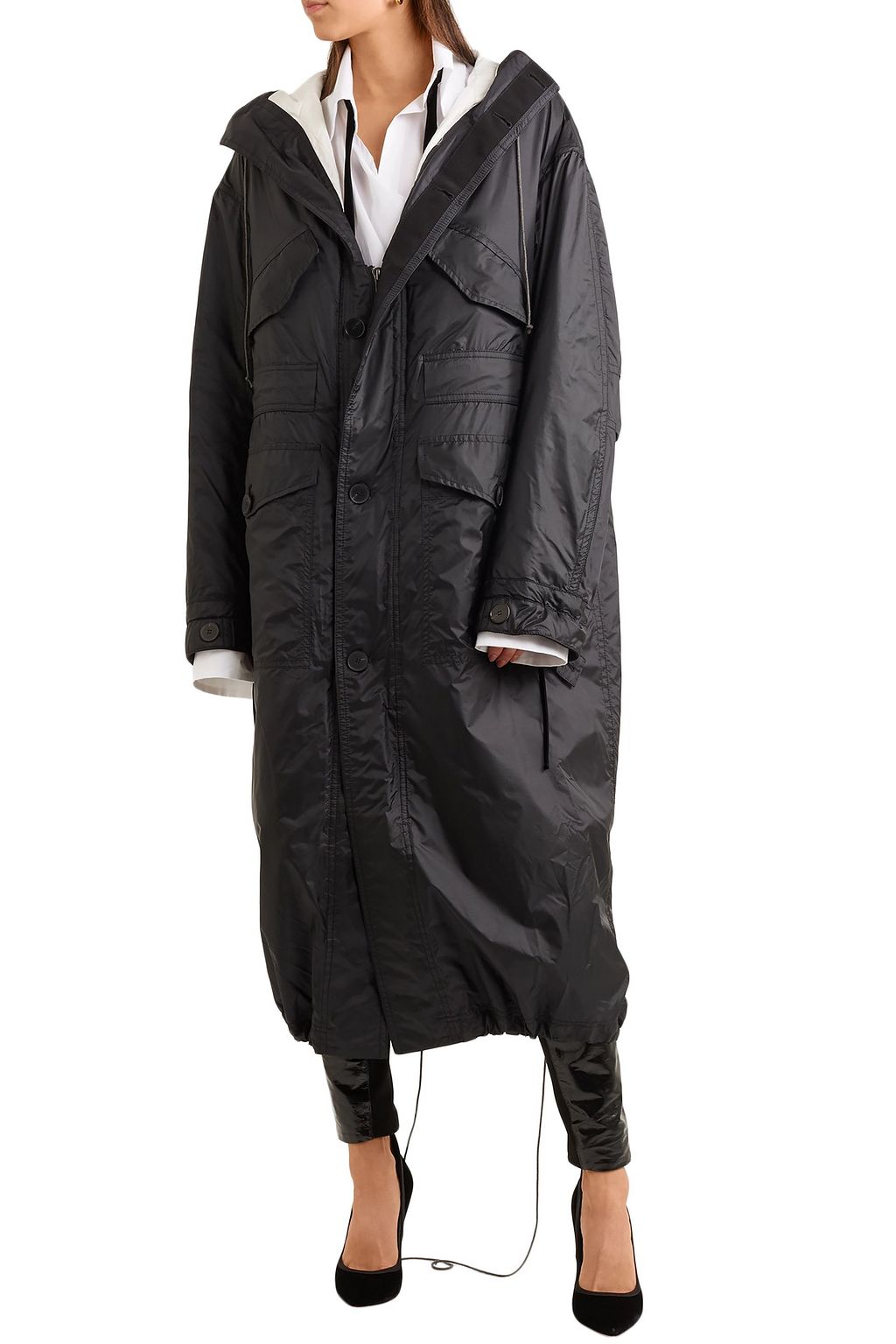 HAIDER ACKERMANN Hooded shell parka