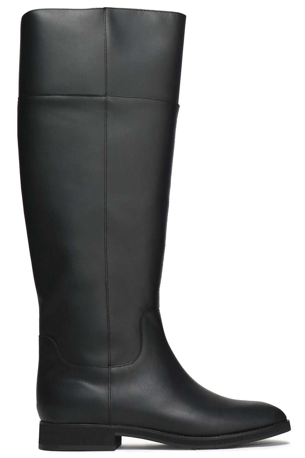 Black Leather knee boots | Sale up to 