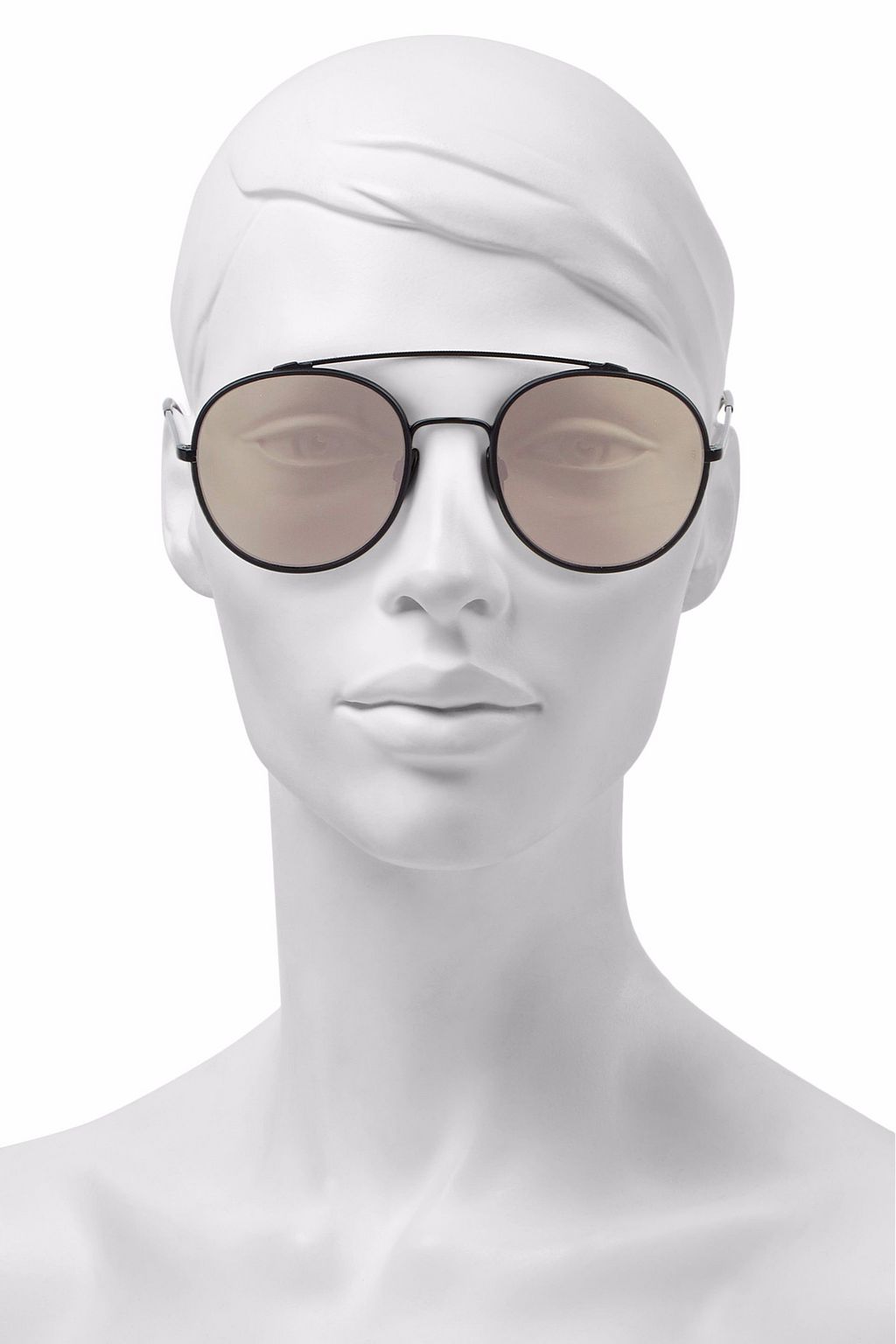 SUNDAY SOMEWHERE Parker aviator-style metal mirrored sunglasses