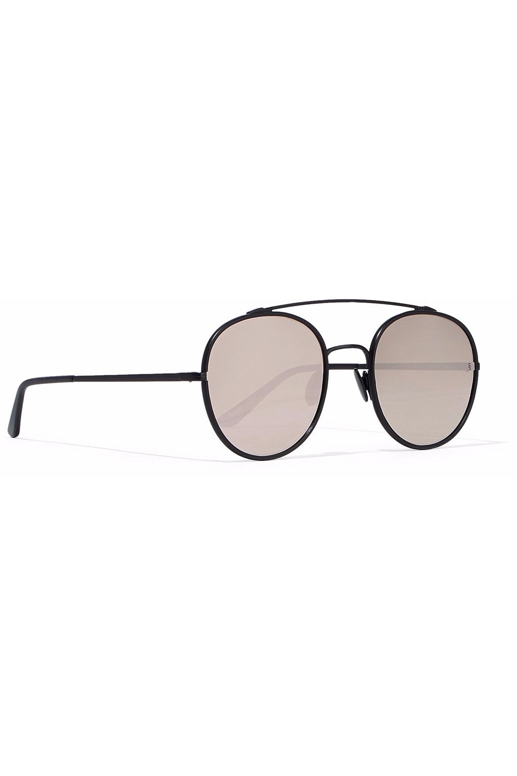 SUNDAY SOMEWHERE Parker aviator-style metal mirrored sunglasses