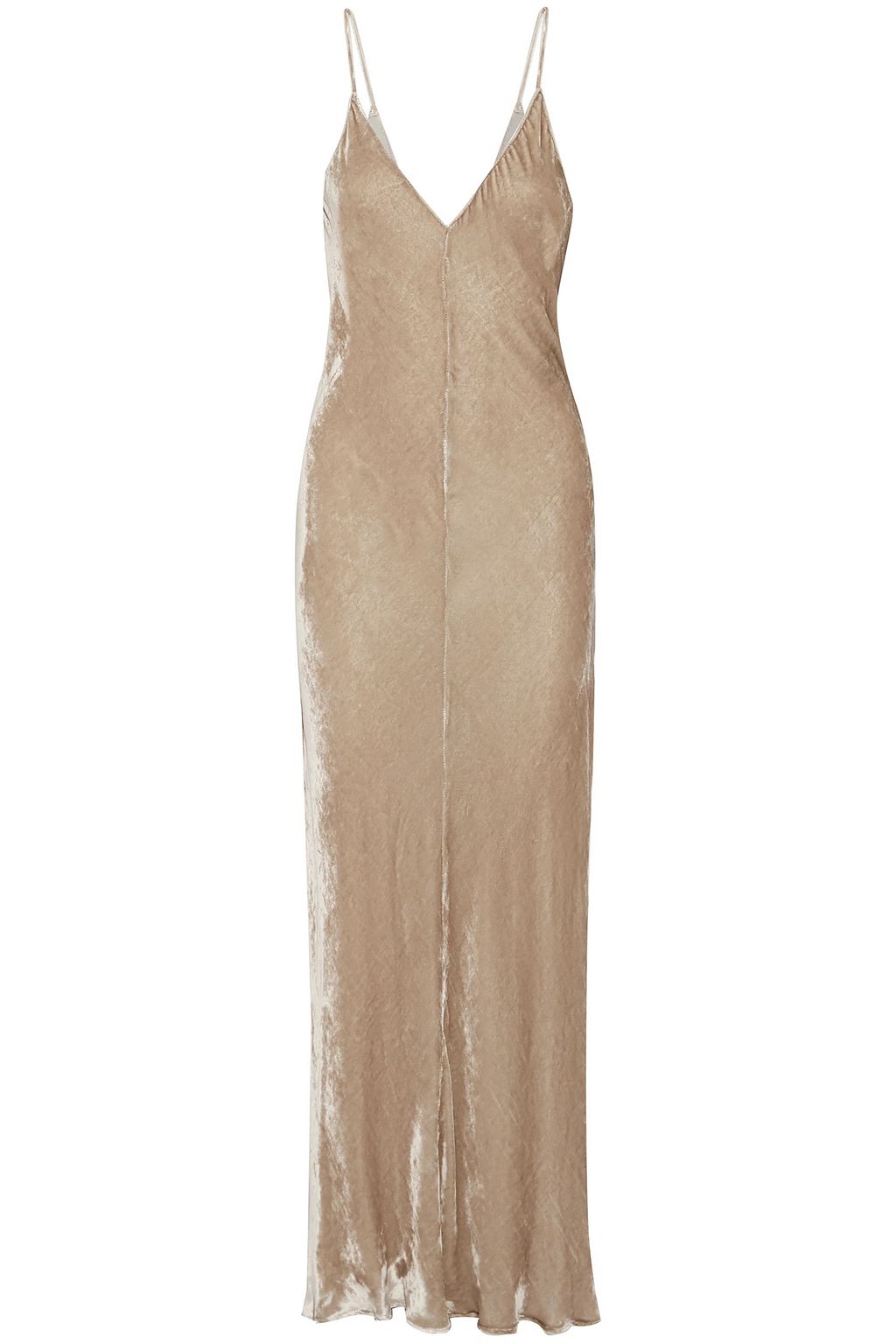 neutral slip dress