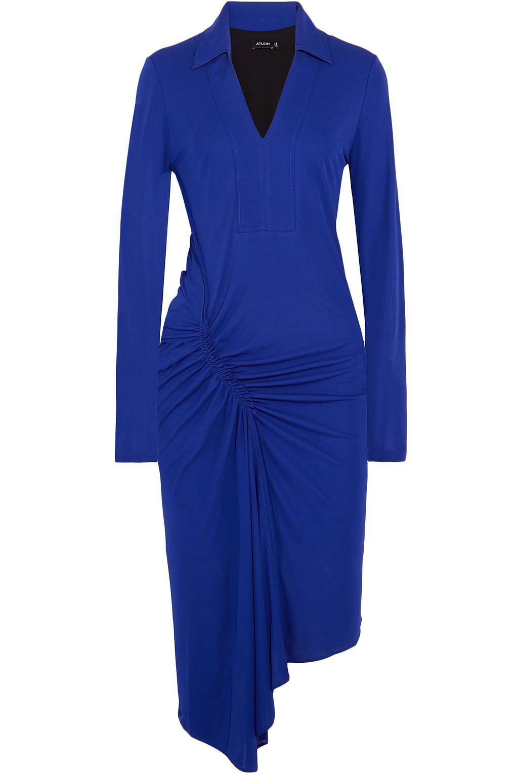 royal blue jersey dress