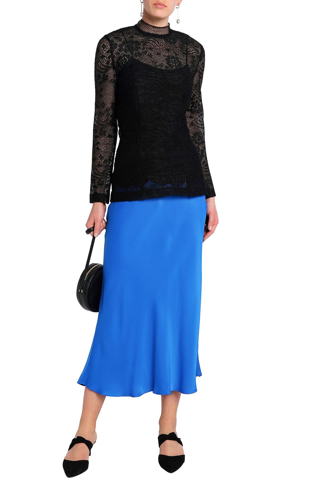EMILIA WICKSTEAD Crochet-knit top