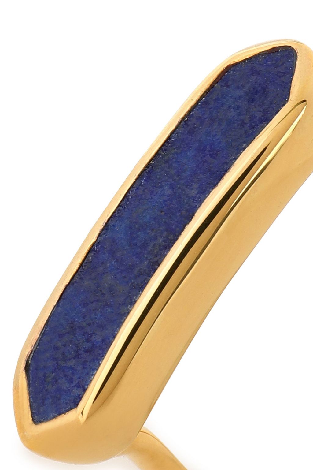 MONICA VINADER Baja 18-karat gold vermeil lapis lazuli ring