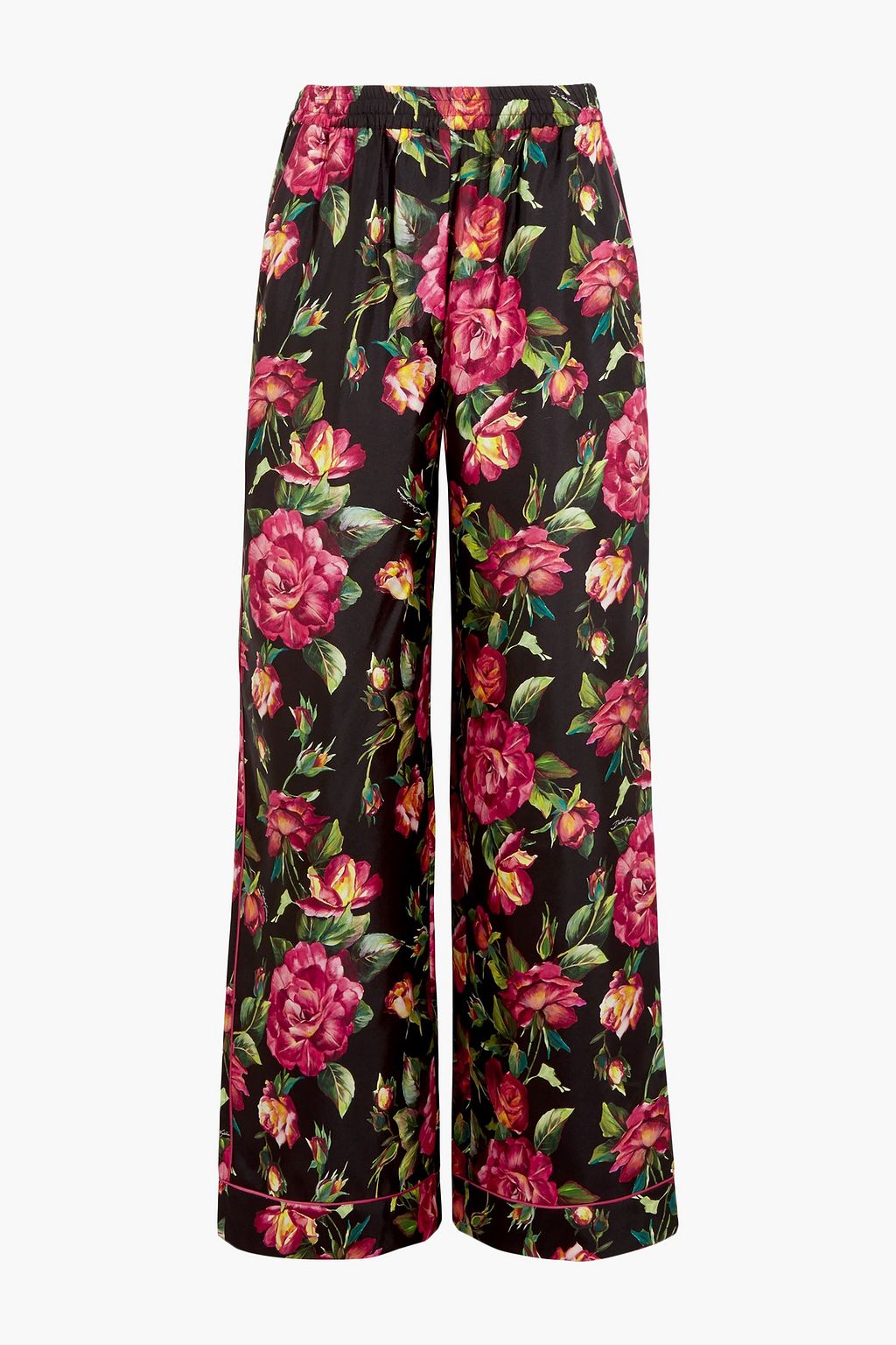 dolce and gabbana floral pants