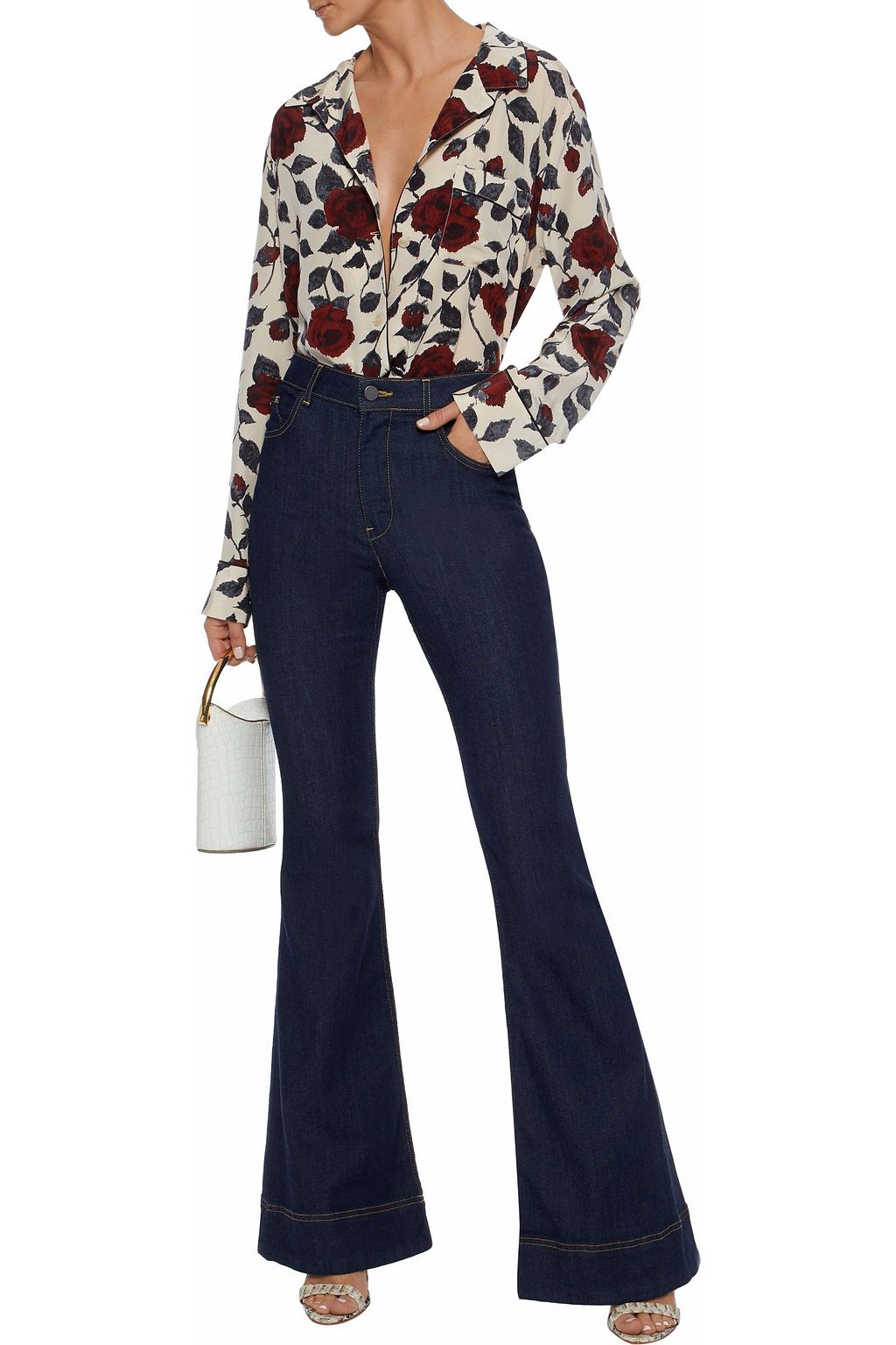 kaileigh olivia cropped knit jumpsuit