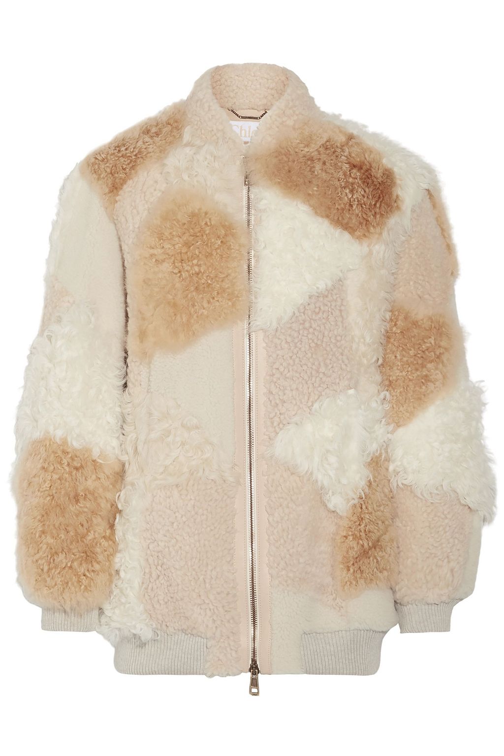 alpaca bomber jacket