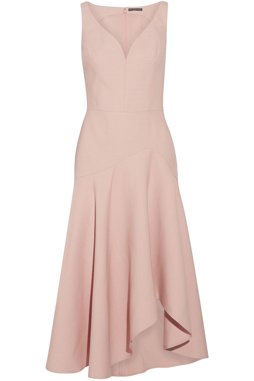 alexander mcqueen midi dress