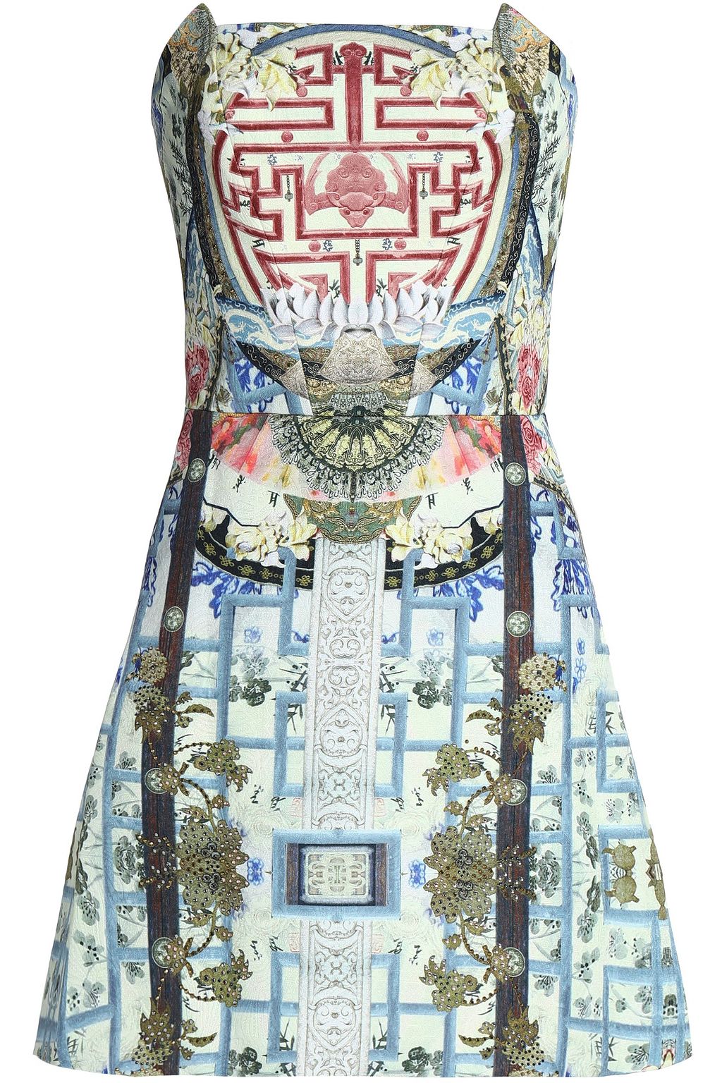 camilla strapless mini dress