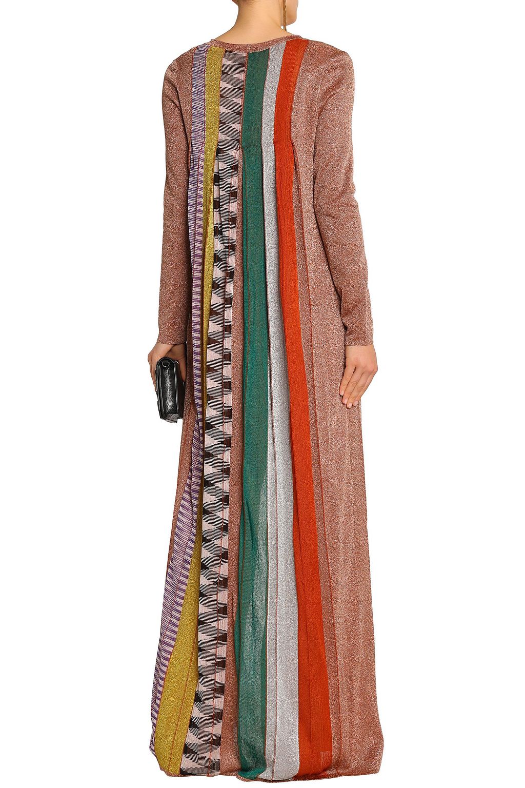 MISSONI Metallic stretch-knit cardigan