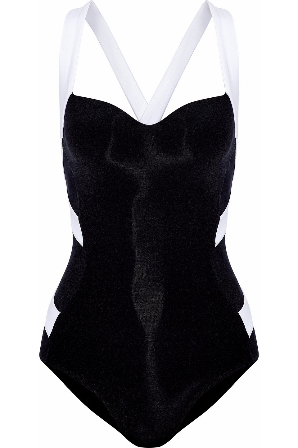 Jets Australia By Jessika Allen Woman Two-tone Swimsuit Black Size 8