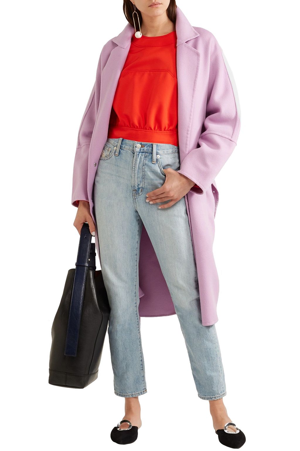 MARNI Wool, alpaca and cashmere-blend coat
