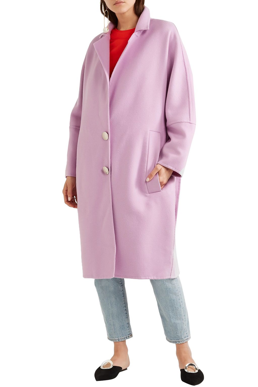 MARNI Wool, alpaca and cashmere-blend coat