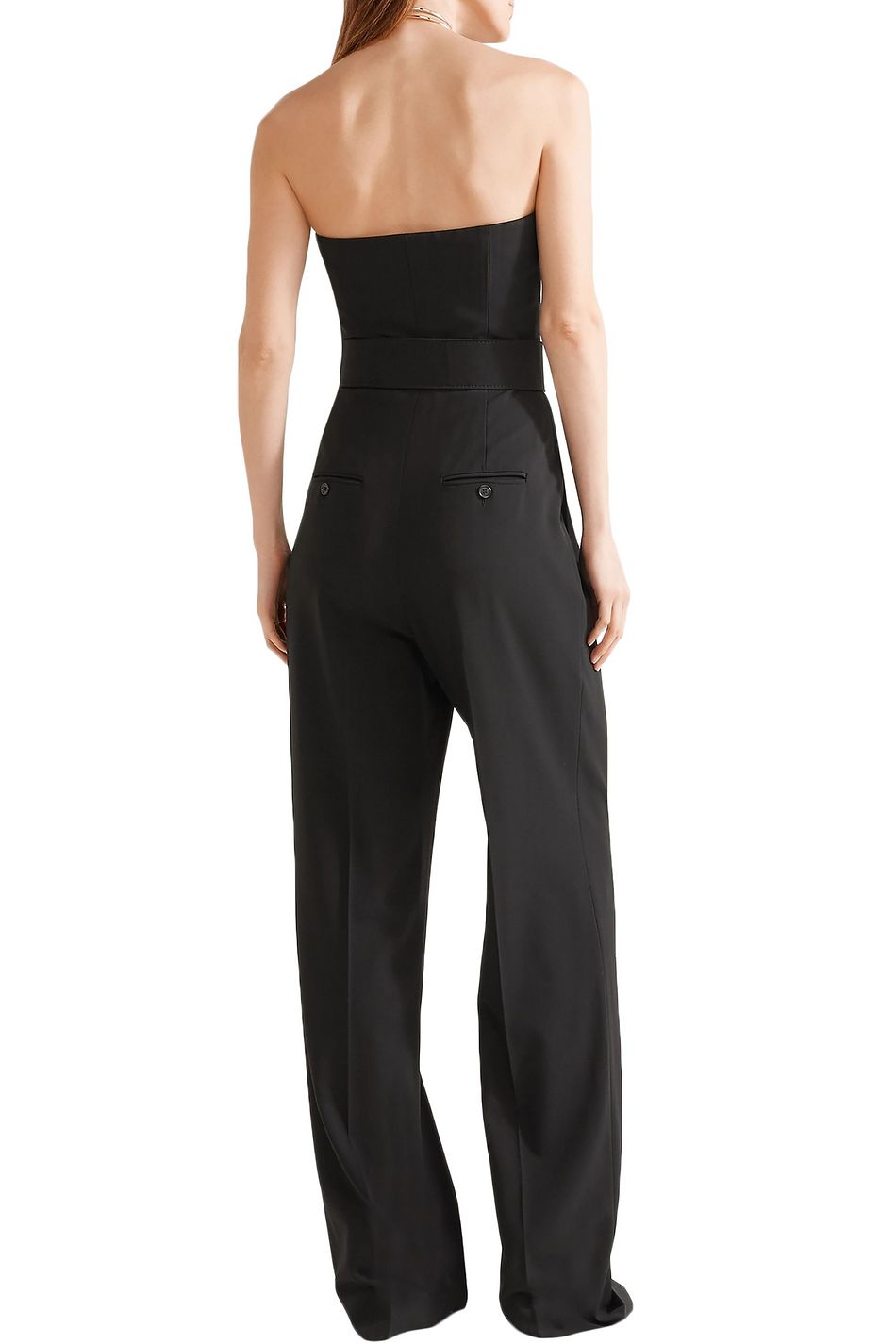 michael kors strapless jumpsuit