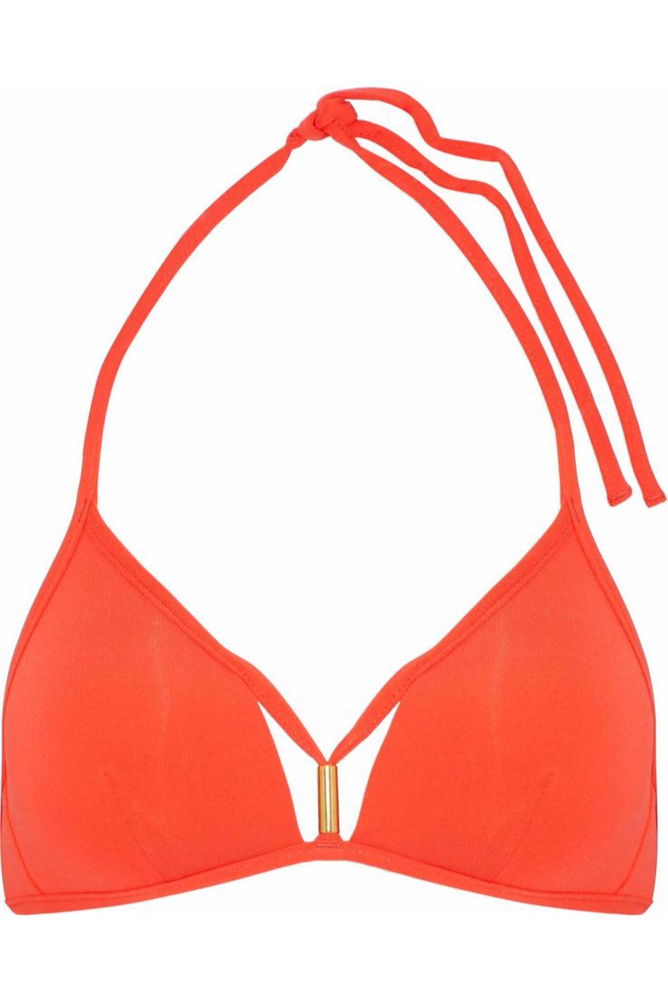 red triangle bikini top