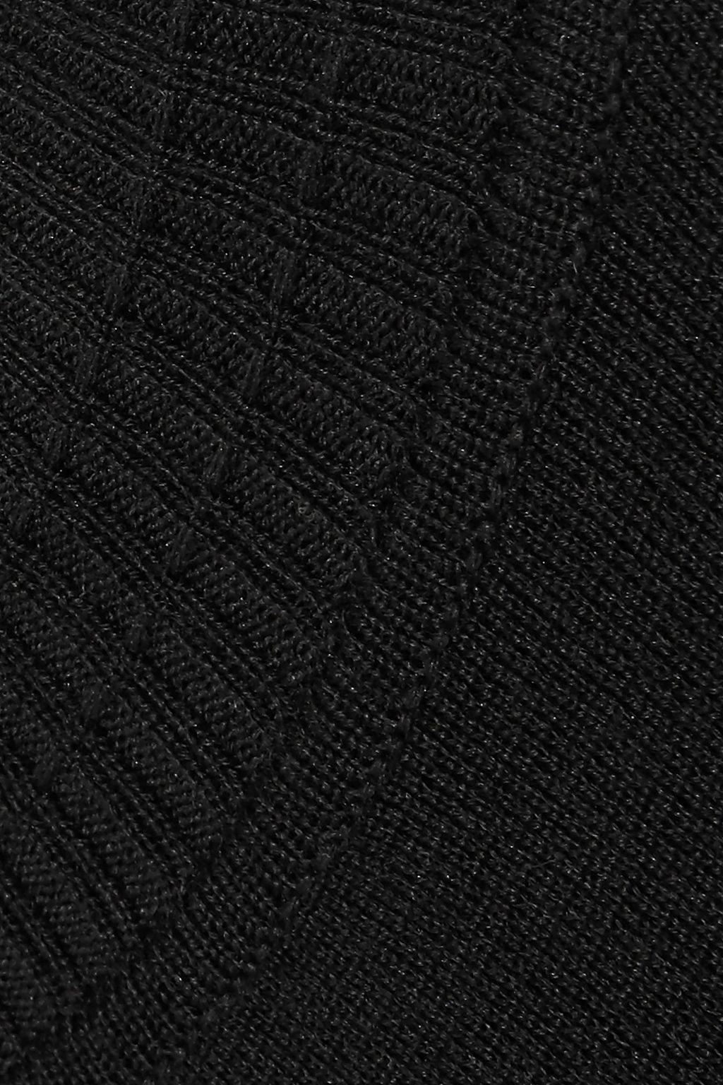 RICK OWENS Convertible cutout wool sweater
