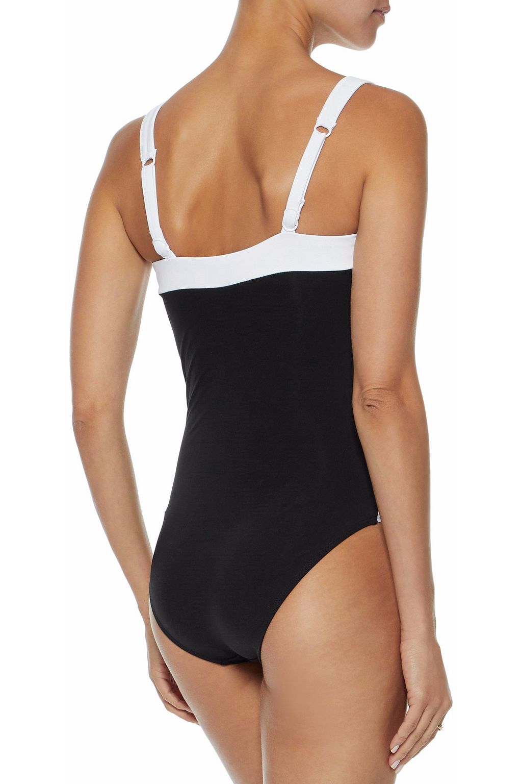 JETS AUSTRALIA BY JESSIKA ALLEN Ruched two-tone swimsuit