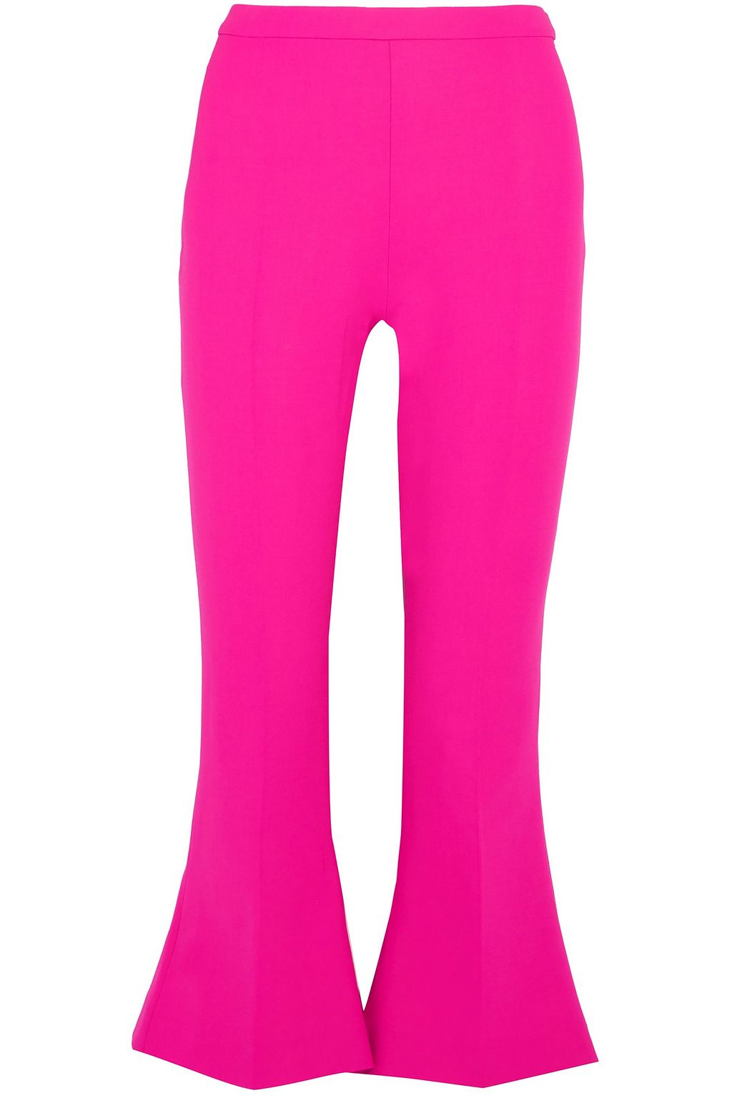 neon pink flare pants