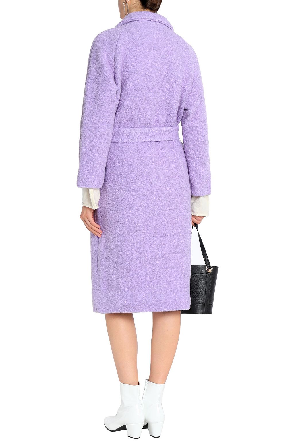 GANNI Fenn wool-blend bouclé coat
