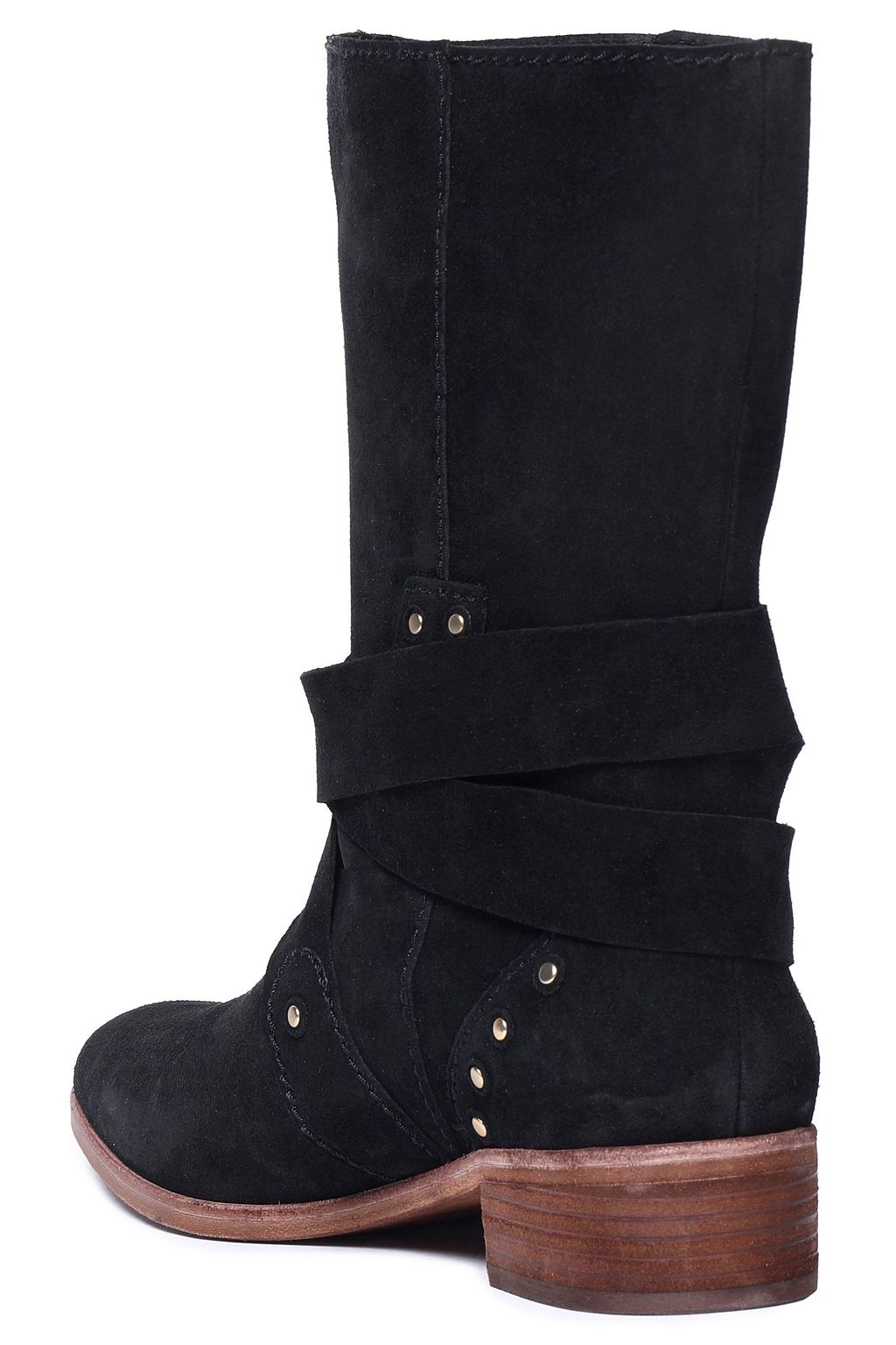 SEE BY CHLOÉ Fringe-trimmed suede boots