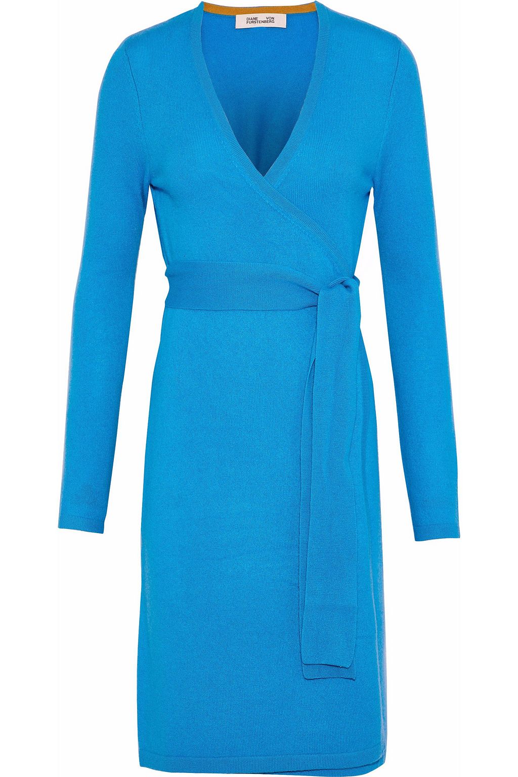 dvf linda cashmere wrap dress