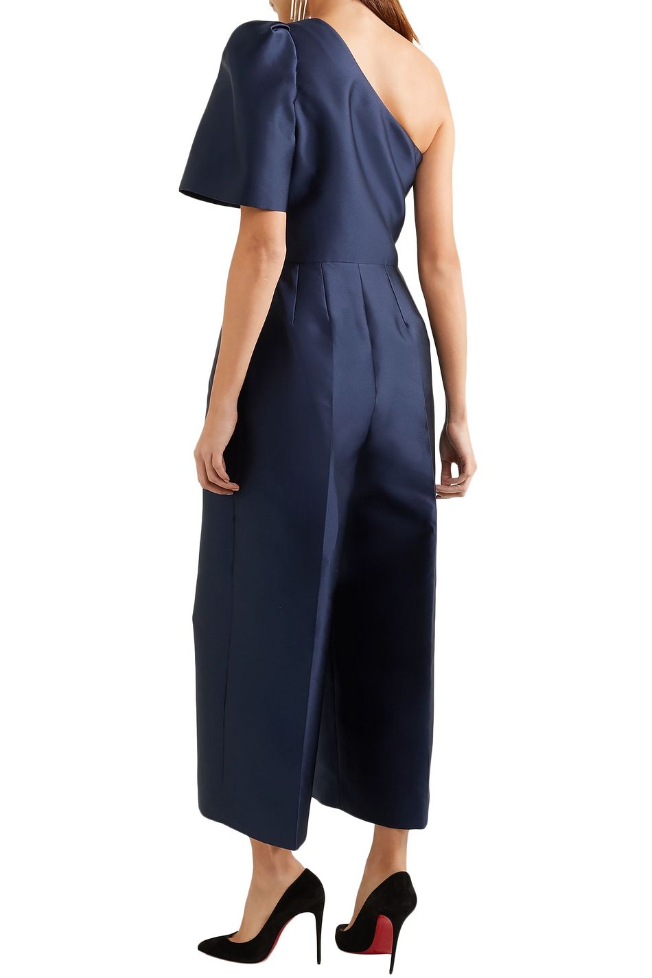 stella mccartney one shoulder jumpsuit