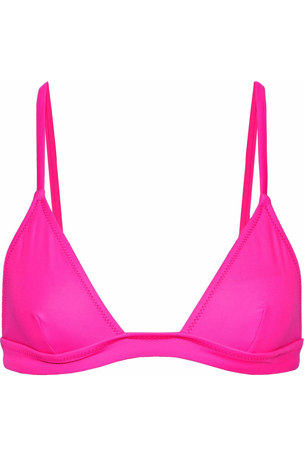 bright pink bikini top