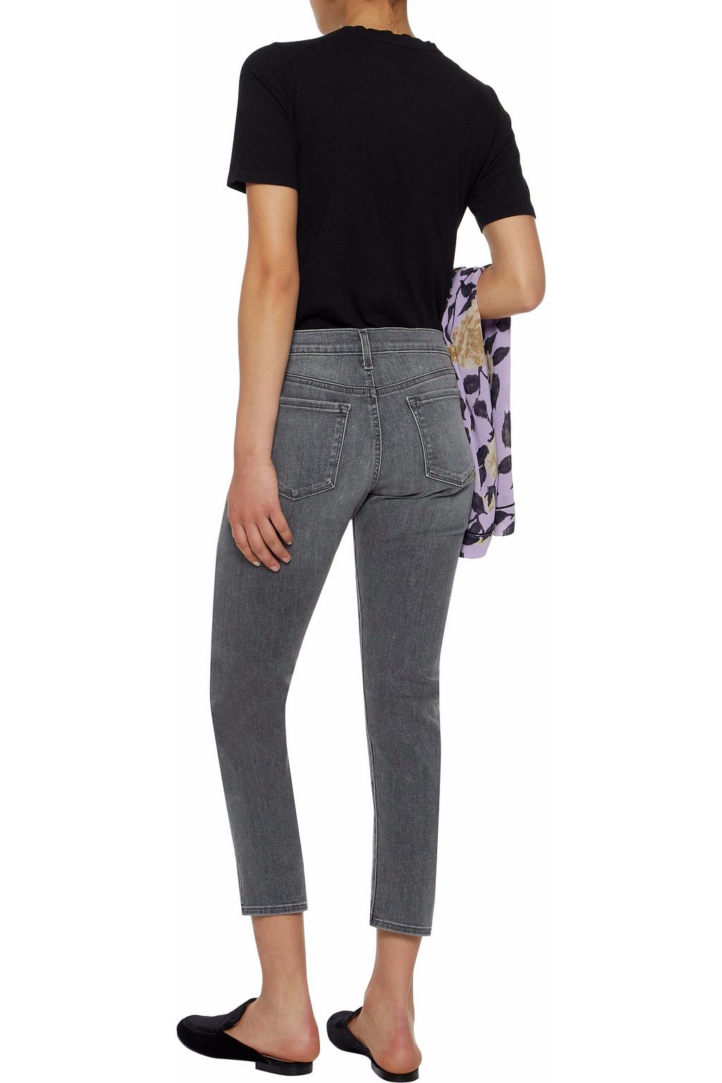 J BRAND ミッドライズ スキニー ジーンズ