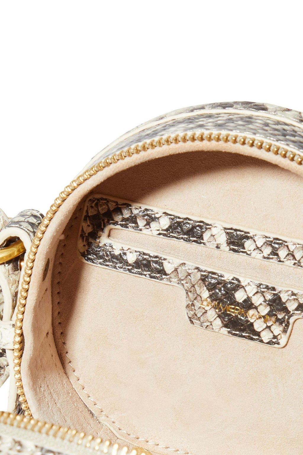 ZIMMERMANN Snake-effect leather shoulder bag