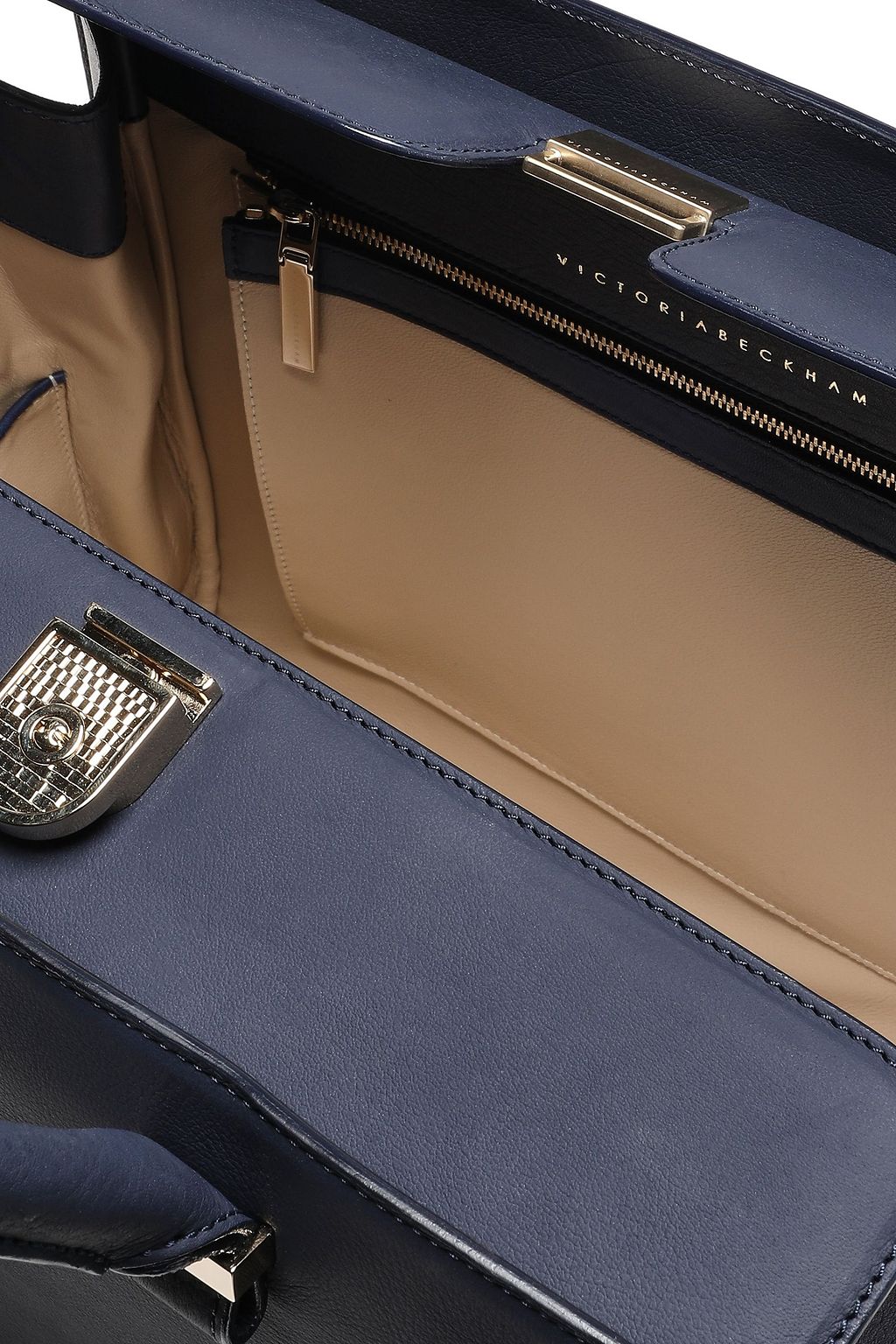 VICTORIA BECKHAM Victoria textured-leather tote