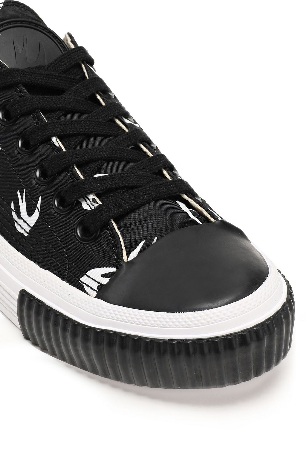 MCQ ALEXANDER MCQUEEN Printed twill platform sneakers